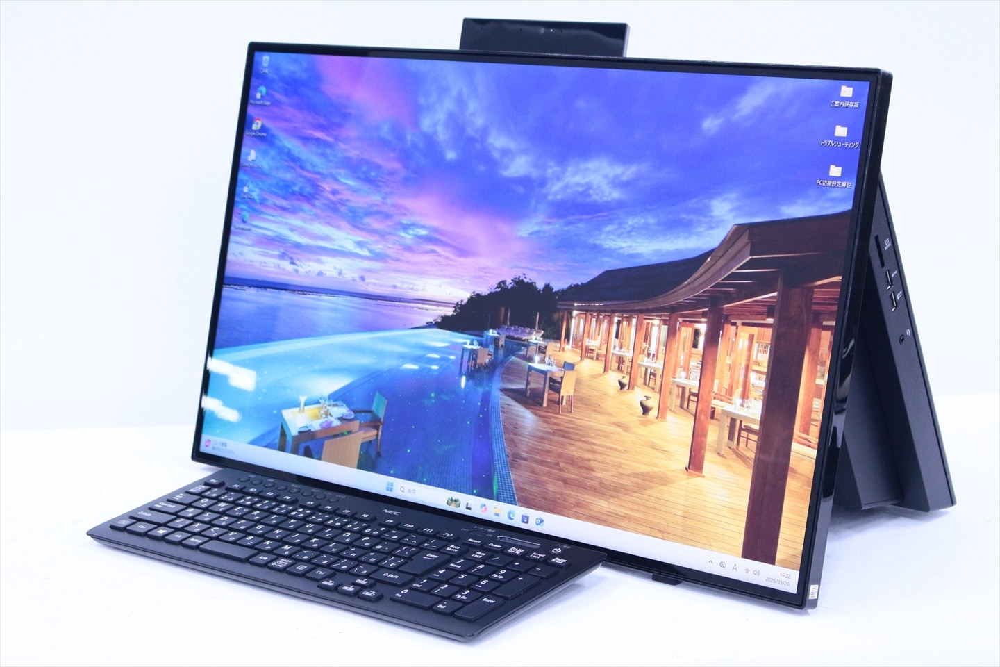 即配 良品 27.0型液晶パワフルモデル LAVIE AIO HA970/RAB i7-10510U 8G 256G+3.0TB 27.0FHD Blu-ray WiFi6 Office AAA評価