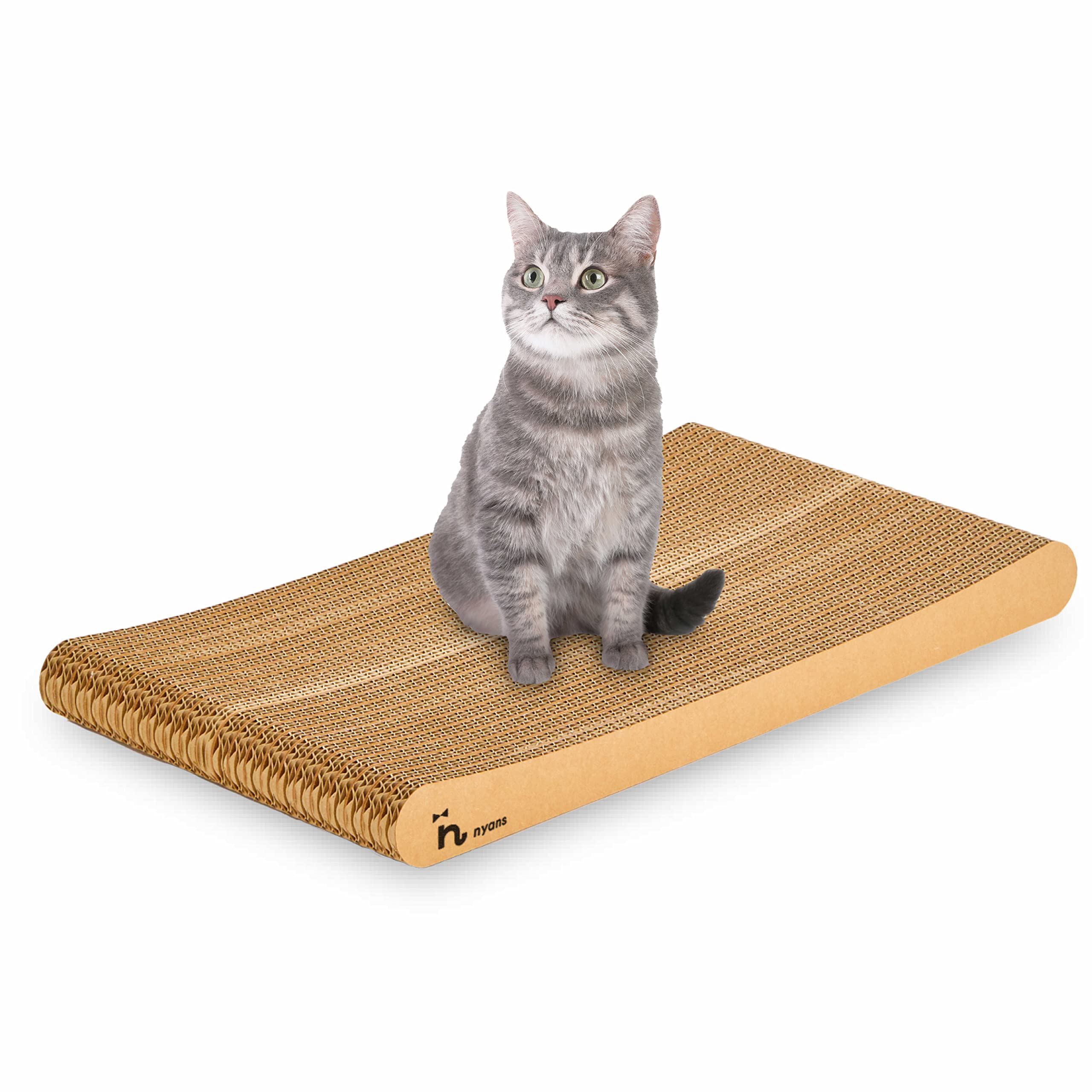 【とぎカスがでない】nyansの爪とぎ スタンダード [ 猫 爪研ぎ 3倍長持ち 両面使える 純日本製 強化ダンボール 人気 ] Lサイズ ニャンズ 5,524円