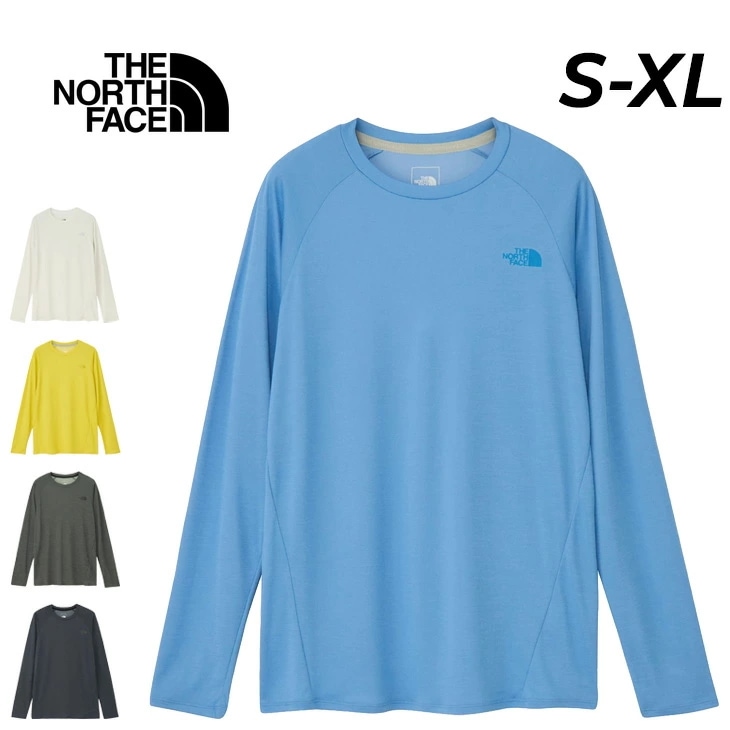 長袖 Tシャツ 接触冷感 メンズ L/Sクリスプアクションクルー 通気性 UVカット 抗菌防臭 スポーツウェア ロンT トレーニング 筋トレ ランニング ジョギング 部活 運動/NT12686