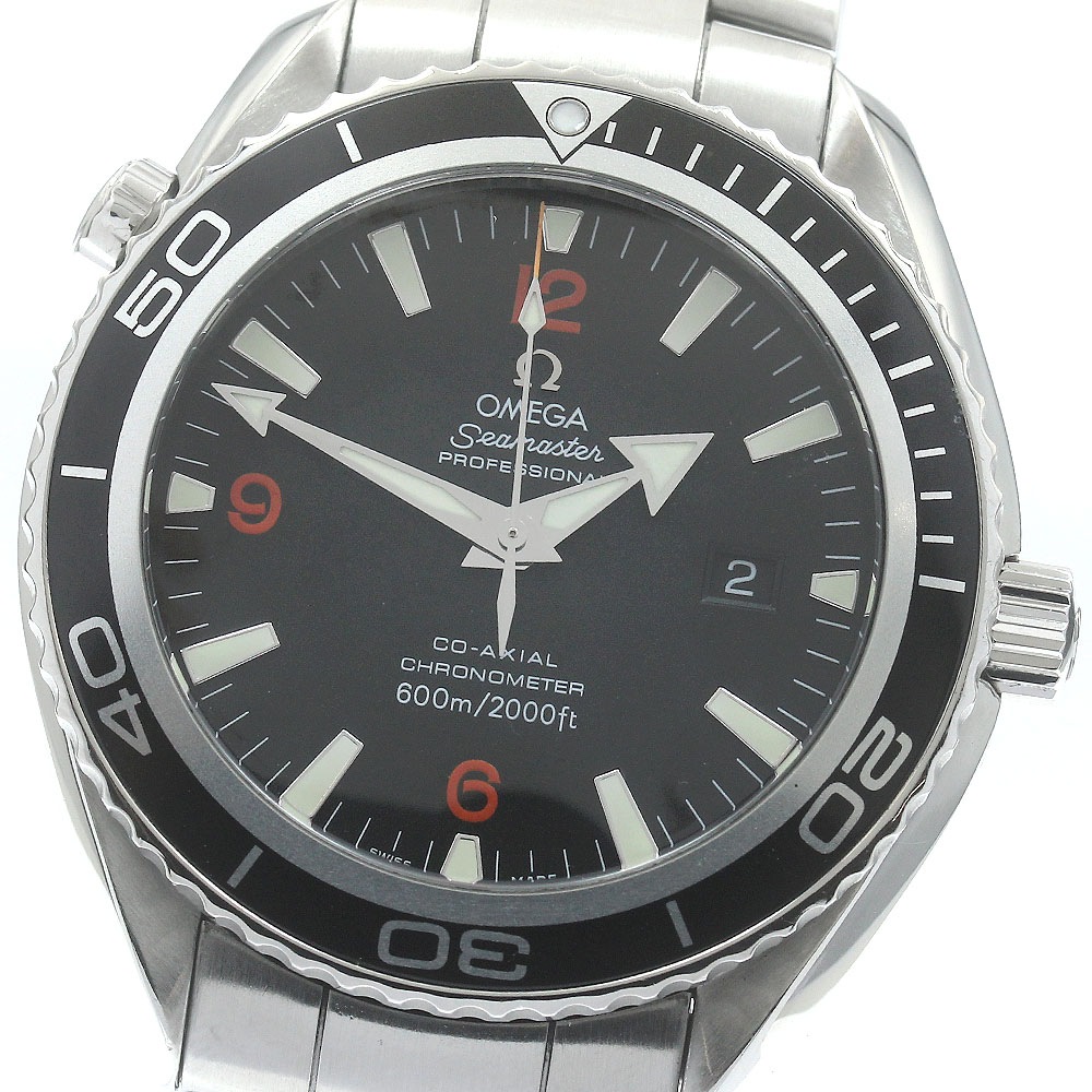 オメガ OMEGA 2200.51 シーマスター プラネットオーシャン コーアクシャル デイト 自動巻き メンズ _877445【中古】 225,450円