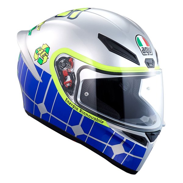バイク用ヘルメット K1 AGV JIST TOP ROSSI MUGELLO 2015 Lサイズ 59-60cm 028190IY007-L