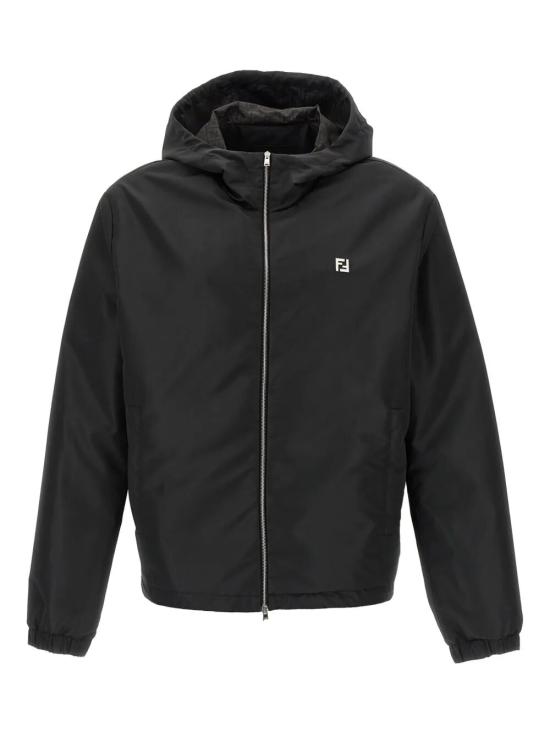 FENDI Men Jacket FAA960 AU94 F0GME BLACK