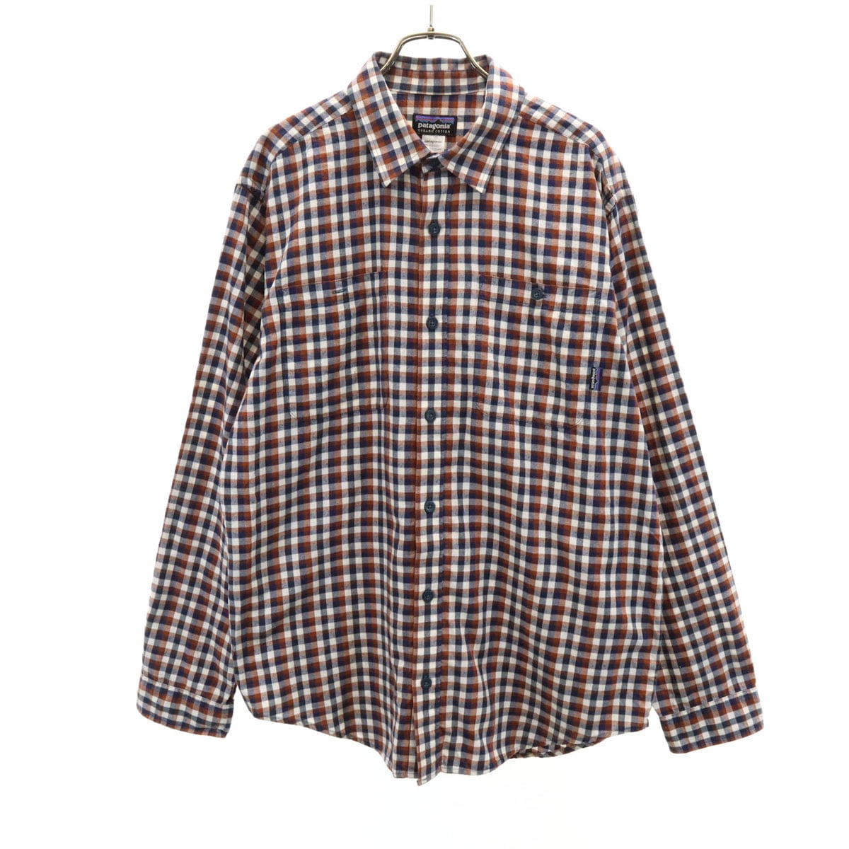 チェック 長袖 シャツ M アウトドア RN51884 メンズ 古着