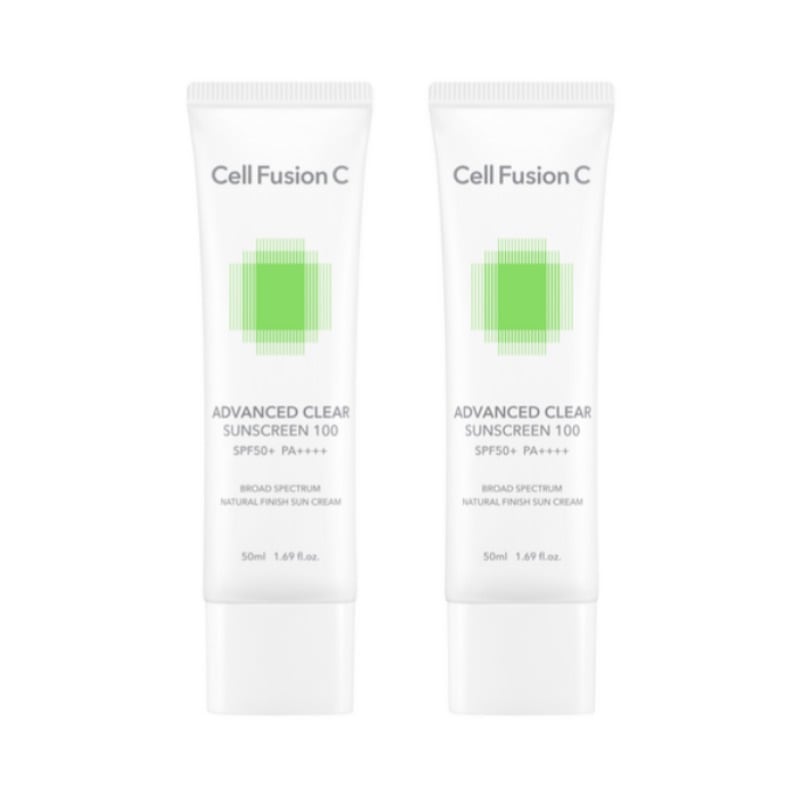 [1+1] アドバンスド クリア サンクリーム 50ml 2個 /日焼け止め SPF50+ PA++++