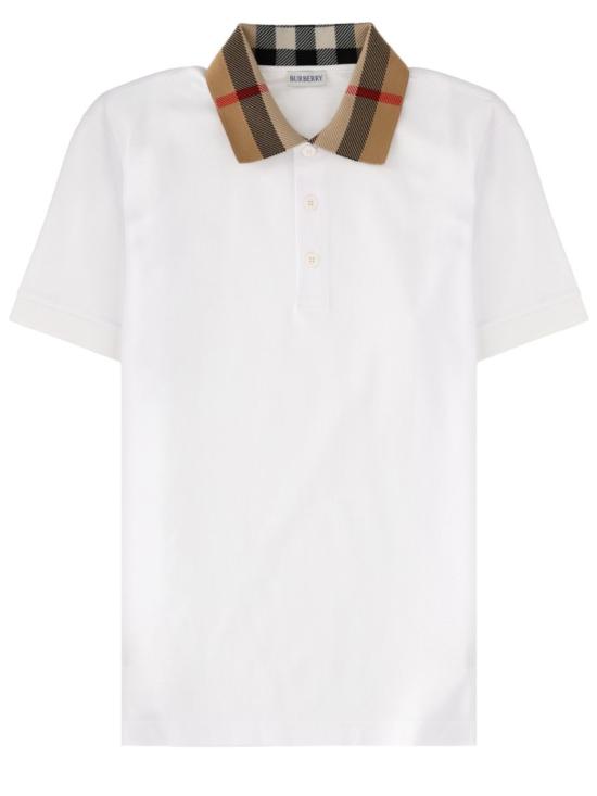 BURBERRY Men Polo Shirts 8071621 A1464 White