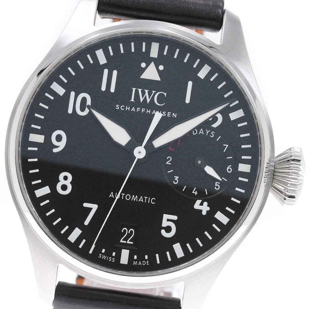 IWC IWC SCHAFFHAUSEN IW501001 ビッグパイロットウォッチ 7デイズ 自動巻き メンズ 良品 _834911【中古】