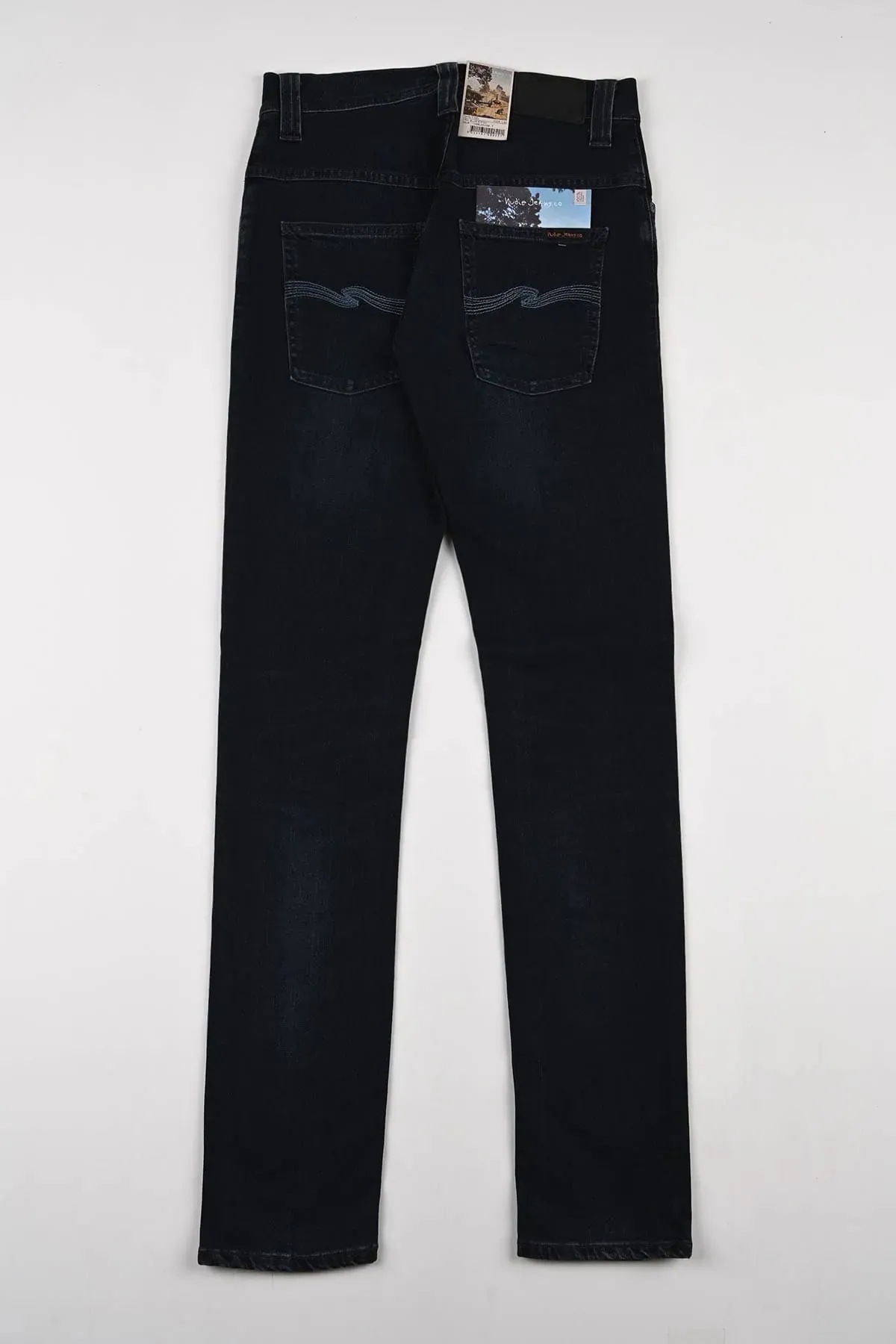 シンフィン オーガニック ブルーストライプ デニムパンツ ジーンズ Thin Finn Org. Blue Stripe（111469）