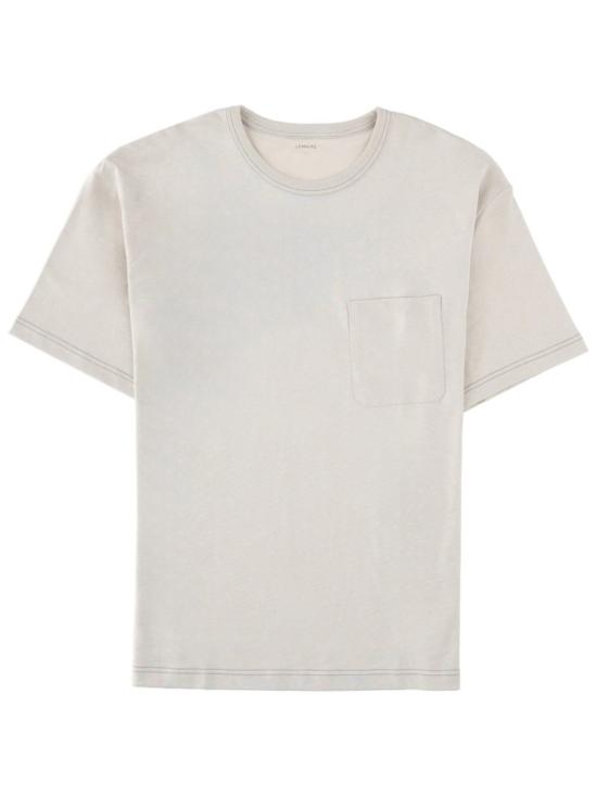 LEMAIRE Men T-Shirts TS0010 LJ1010WH007 White