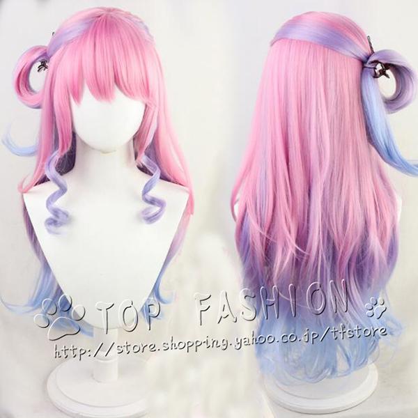 バーチャルYouTuber VTuber ホロライブ 姫森ルーナ コスプレ ウィッグ cosplay wig イベント ハロウィン 仮装 専用ネット付