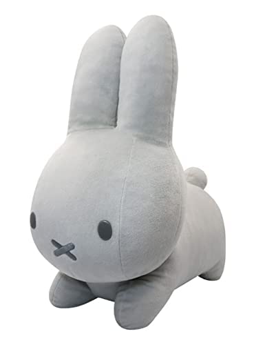 ミッフィー ぬいぐるみ ブルーナ アニマル 特大 大きい うさぎ vol.2 miffy ライトグレー 約42