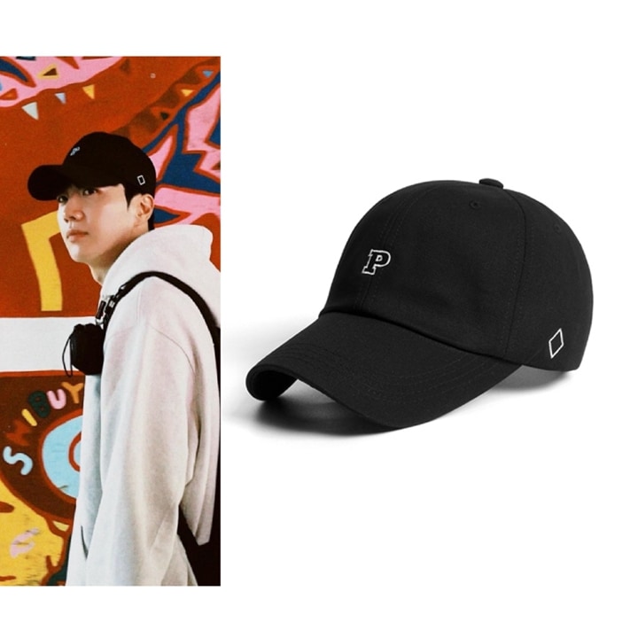 【ガンフン着用】 PLATEAU P CAP BLACK