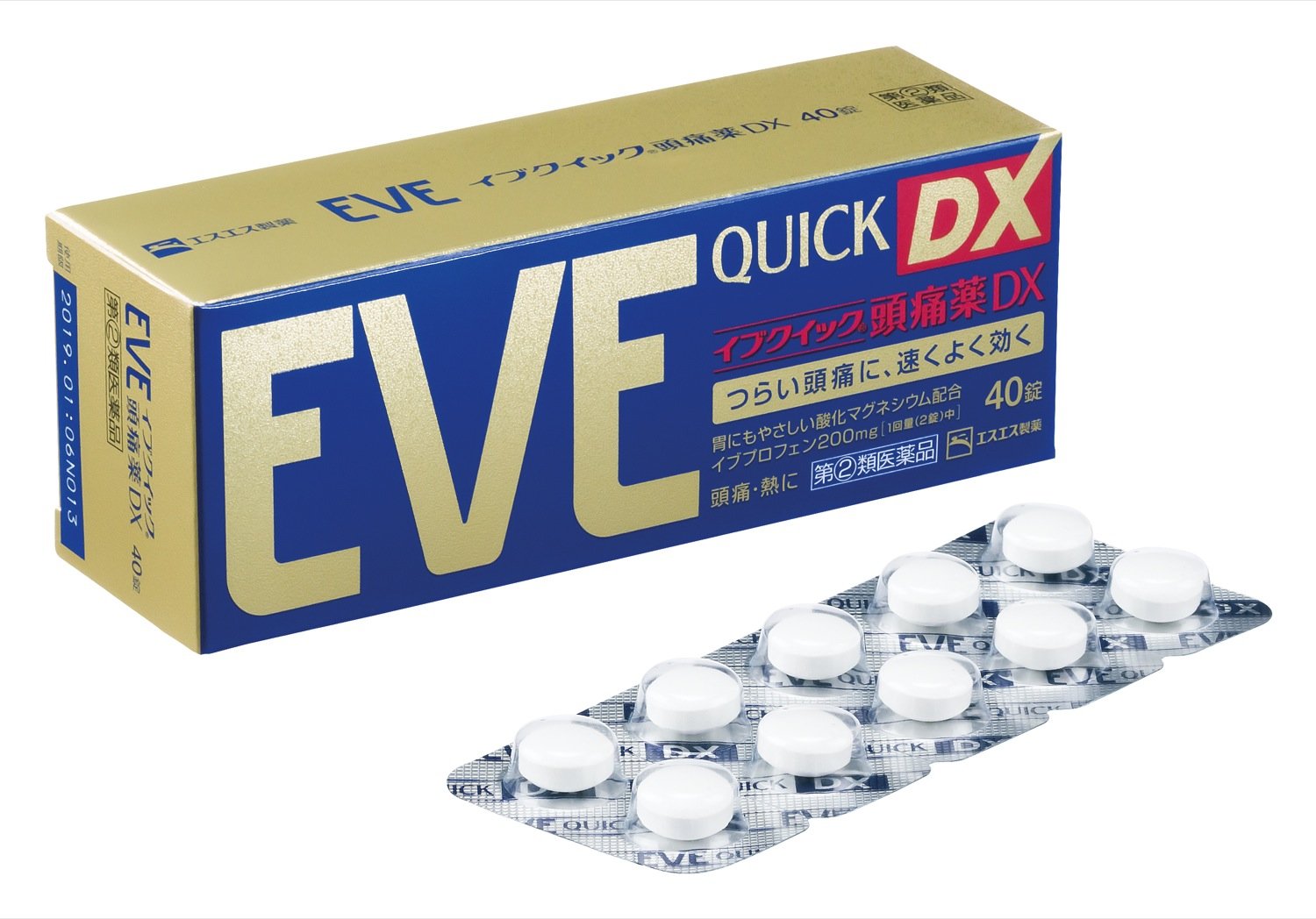 【激安セール】 指定第2類医薬品イブクイック頭痛薬DX 40錠4セット 頭痛薬