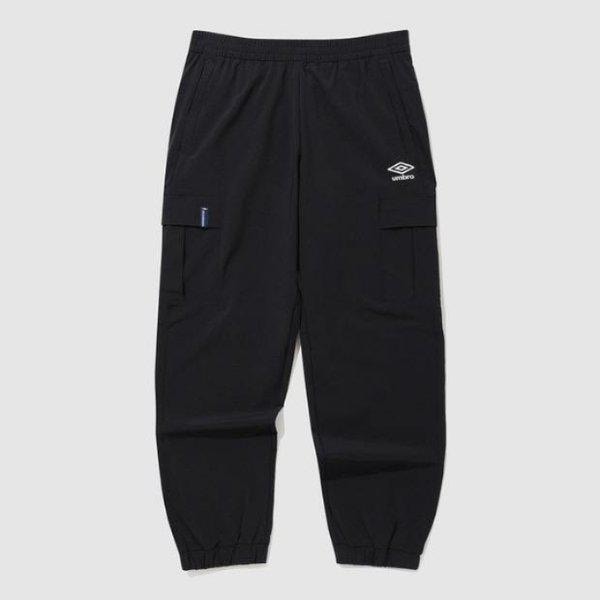 パンツ NQK UQ123SPT22-BLK アクティブ オールラウンド ストレッチ カーゴ ジョガーパンツ BLACK