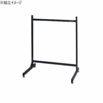 サカエ ラックシステム床置型 本体 パンチングパネル ルーバーパネル 取り付け可能 PLS-10D