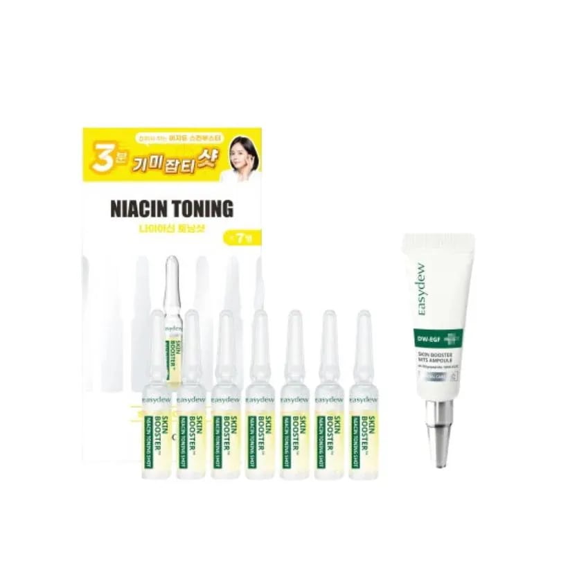 (エガpick)スキンブースター ナイアシン トーニングショット 1ml*7個(+MTSアンプル3.5g 贈呈） #ega
