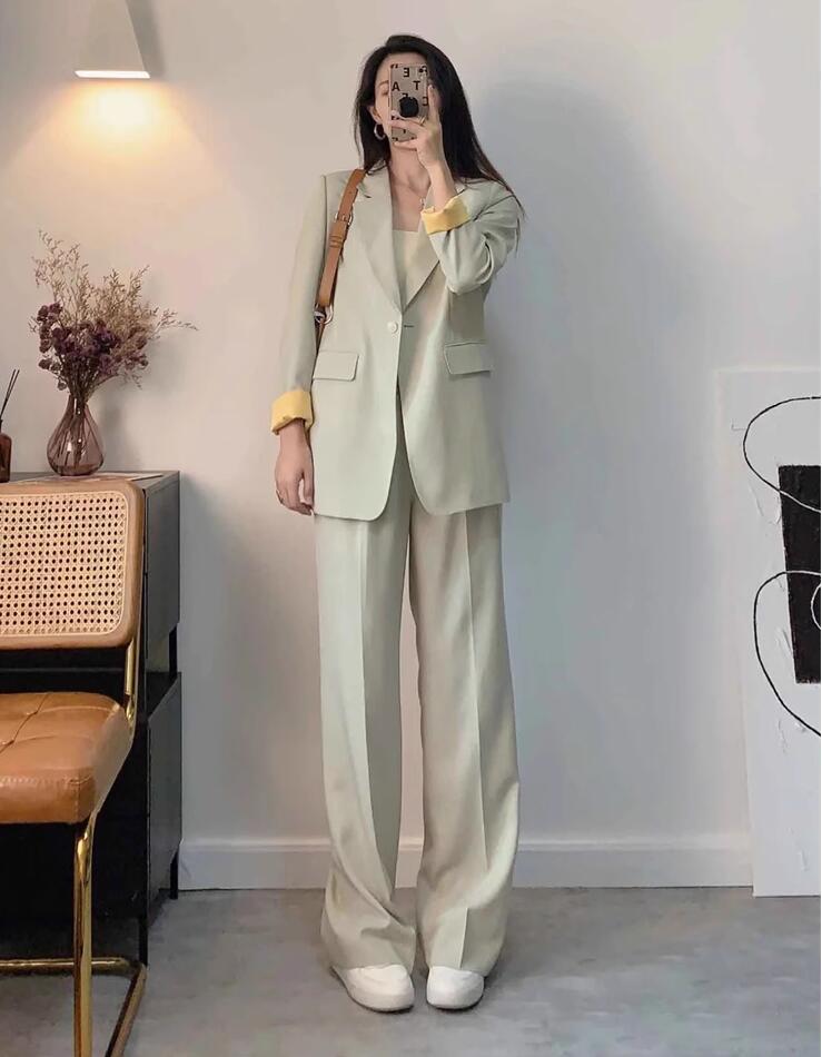 ビジネス リクルートスーツ レディース 入学式 卒業式 事務服 オフィス 可愛い パンツスーツ 上品 ママスーツ 通勤 就活 OL 着痩せ セットアップ カジュアルスーツ セレモニースーツ 2点セット