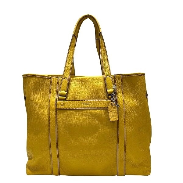 COACH コーチ　71160 ブリーカー　ペブルドレザー　トートバッグ　黒 コーチ ファッションのパイオニアになる ブリーカー 71160