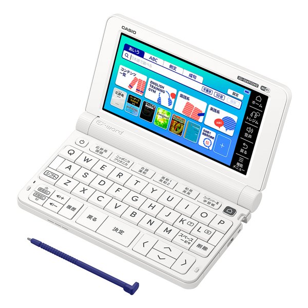 電子辞書「EX-word」 ホワイト XD-SX4910WE