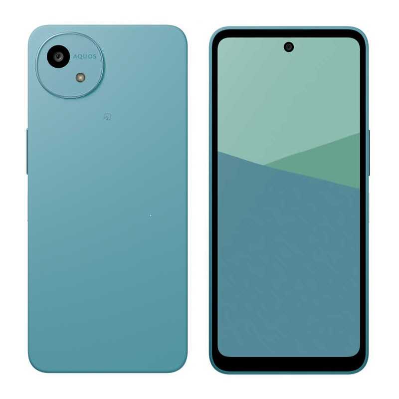 シャープ　SHARP　SIMフリースマートフォン AQUOS wish5 / Dimensity 6300 / 6.6インチ 4GB+128GB ワカバ　SHM32G