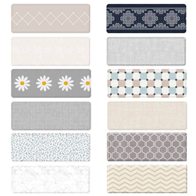 本物のキッチンマット両面デザインマット厚さ1.5cm The Chef