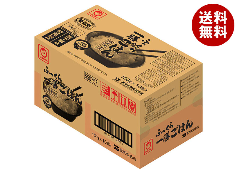 東洋水産 ふっくら一膳ごはん(ケース販売用) (150g＊10個)＊10個入