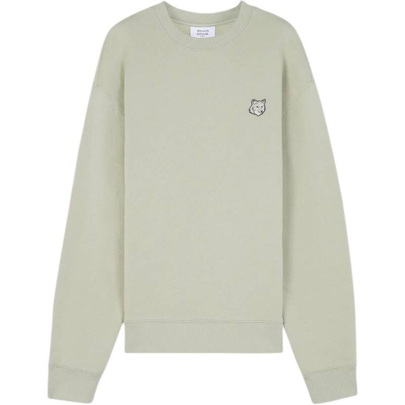 メゾン・キツネ MM00316KM0307 P129 ボールド・フォックス・ヘッド・パッチ メンズTシャツ
