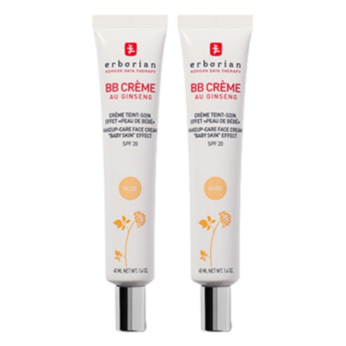 BBクリーム SPF20, ヌード, 40ml × 2本セット