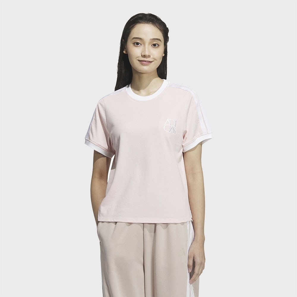 アディダス ダンス Tシャツ サンディ ピンク / JY7628