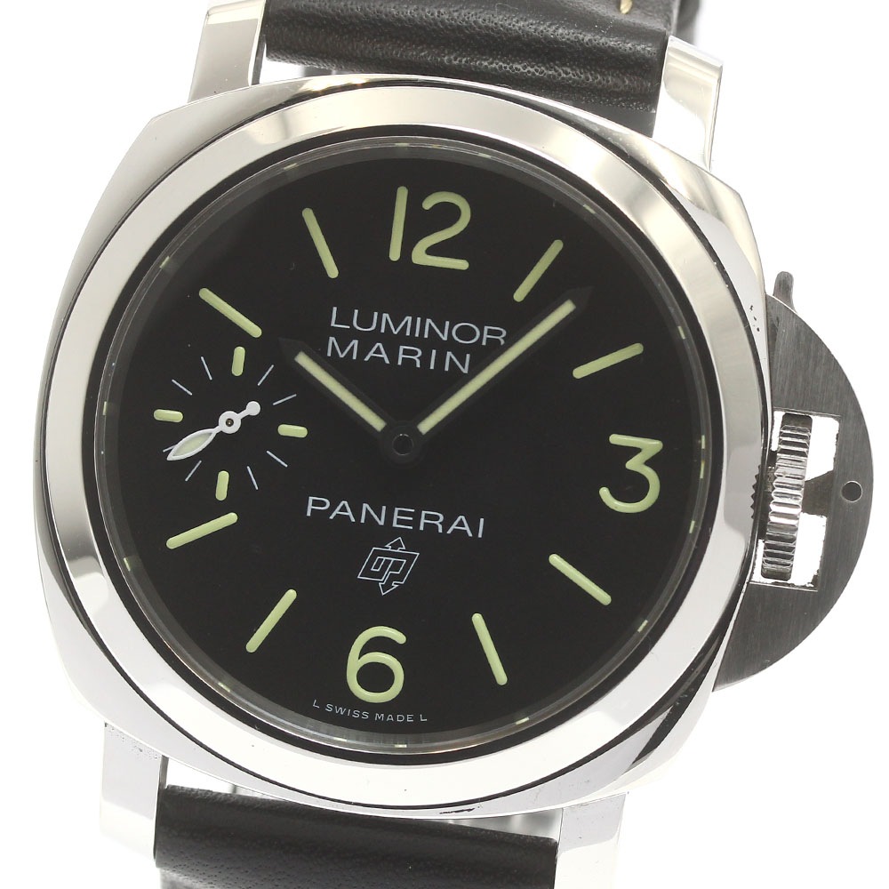 パネライ PANERAI PAM00776 ルミノール マリーナ ロゴ 手巻き メンズ 良品 保証書付き_877781【中古】