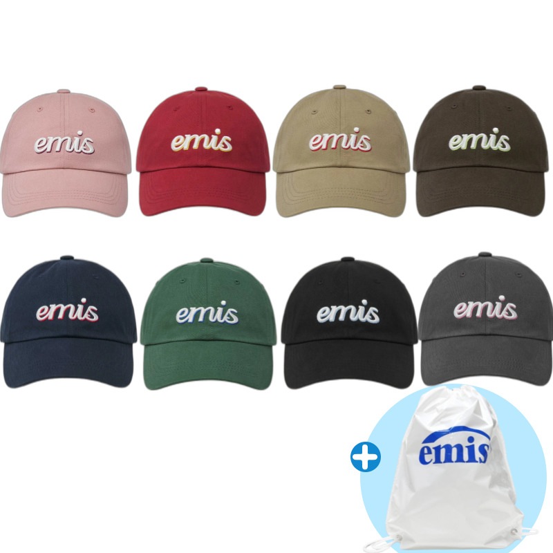 [ストリングバックパック贈呈]韓国の人気帽子 LAYERED LOGO BALL CAP 8色 6,115円