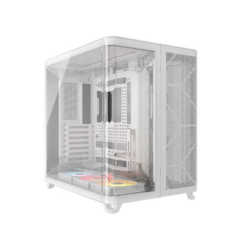 コルセア　CORSAIR　AIR 5400 RS-R ARGB Tempered Glass Mid-Tower White　CC-9011319-WW
