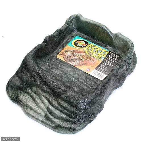 ＺＯＯＭＥＤ　レプティランプボウル　ＸＬ　爬虫類　餌　エサ入れ　水入れ　色おまかせ　ＣＲＣ17―23―10―00―00