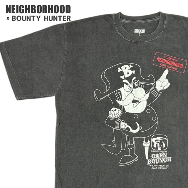 ネイバーフッド NEIGHBORHOOD x バウンティハンター BOUNTY HUNTER NH x BOUNTY HUNTER.TEE SS-1 Tシャツ 200-009571-051