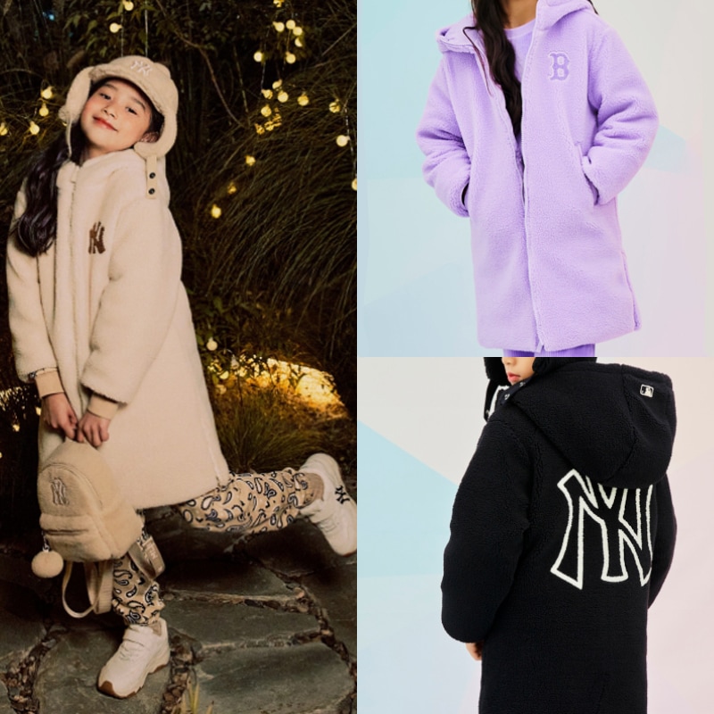 ML KIDS Basic Reversible Fleece Duck Long Padding 7ADJB0926 人気商品