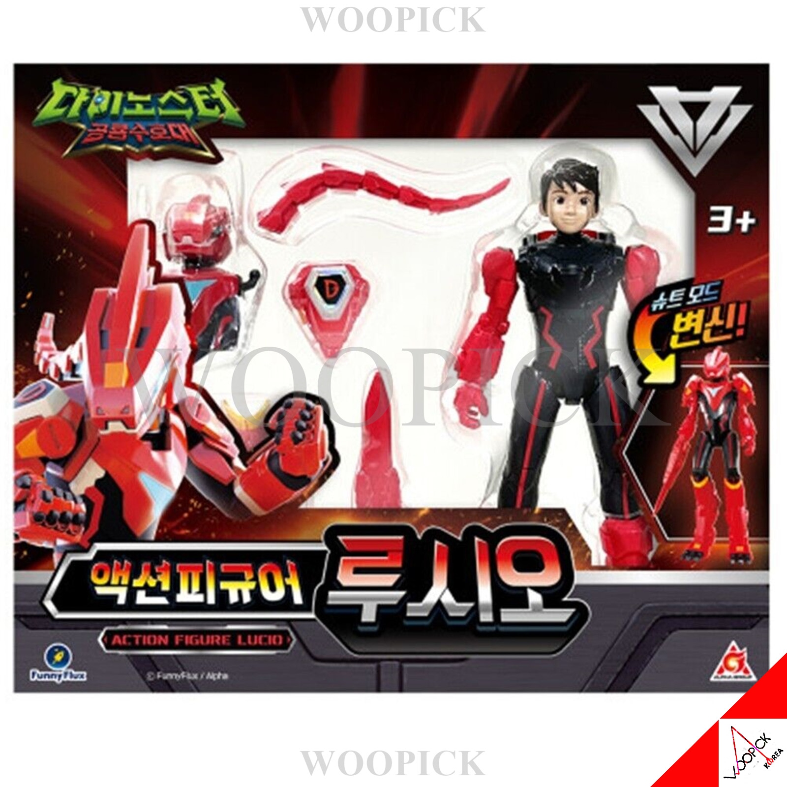 ダイノスター/アクションフィギュア/ルーシー/LUCIO/ロボット/変身ロボット/韓国ロボット/Dinoster/正品/2023/新型