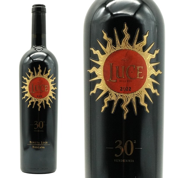 ルーチェ 2022 ルーチェ デッラ ヴィーテ元詰 正規品 JS驚異96点＆ファルスタッフ95点高評価獲得 30周年アニバーサリー限定パッケージLUCE 2022 Luce della V