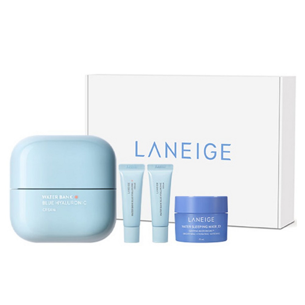 ラネスウォーターバンクブルーヒアルロニッククリーム中建性用50ml +ラネスウォーターバンクブルーヒアルロニッククリーム中建性用10ml +ラネスウォータースリーピングマスクEX 15ml +ラネスウ