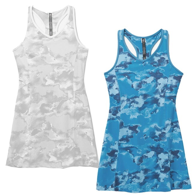 ＵＳサイズ FILA(フィラ) レディース DEUCE COURT デュース コート プリントドレス TW13A887(22y1mテニス)