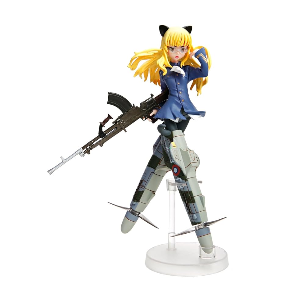 ストライクウィッチーズ ハイクオリティフィギュア ペリーヌ・クロステルマン 戦闘 メガネ アニメ フリュー