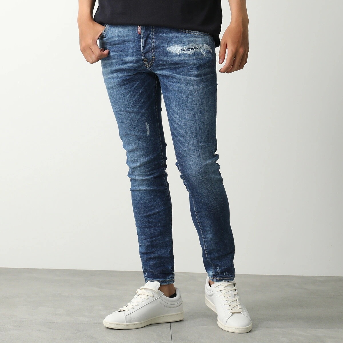 DSQUARED2 ディースクエアード ジーンズ Skater Jean スケーター S74LB1729 S30872 メンズ デニムパンツ スキニー スリム ストレッチ 470
