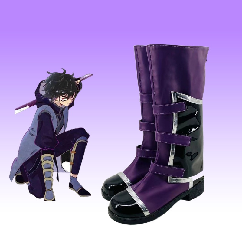 アサシン呉liuqi-qi-assassinコス靴二次元アニメーション展示パフォーマンスシューズ