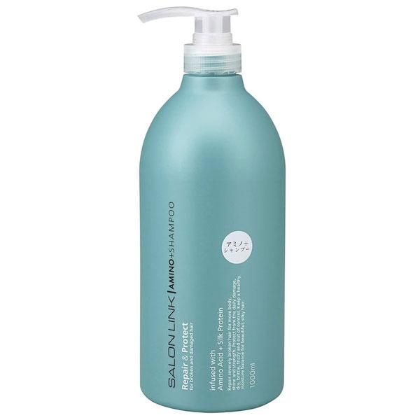 熊野油脂 サロンリンク アミノ シャンプー 1000ml 10本セット 【ケース販売】