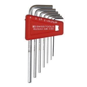 PB SWISS TOOLS 210H-4CN ホルダー付六角棒レンチセット