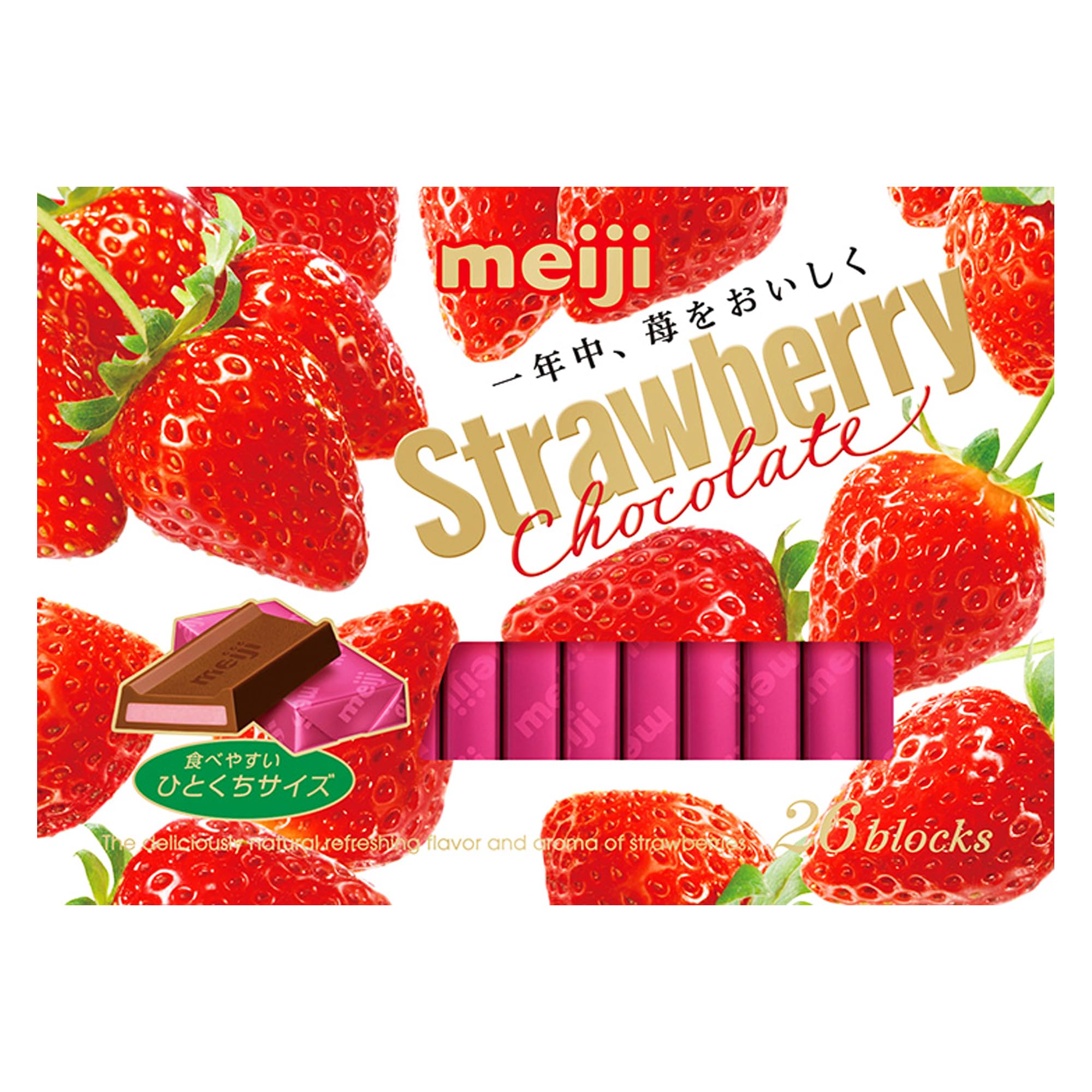明治 ストロベリーチョコレートBOX 120g×6個
