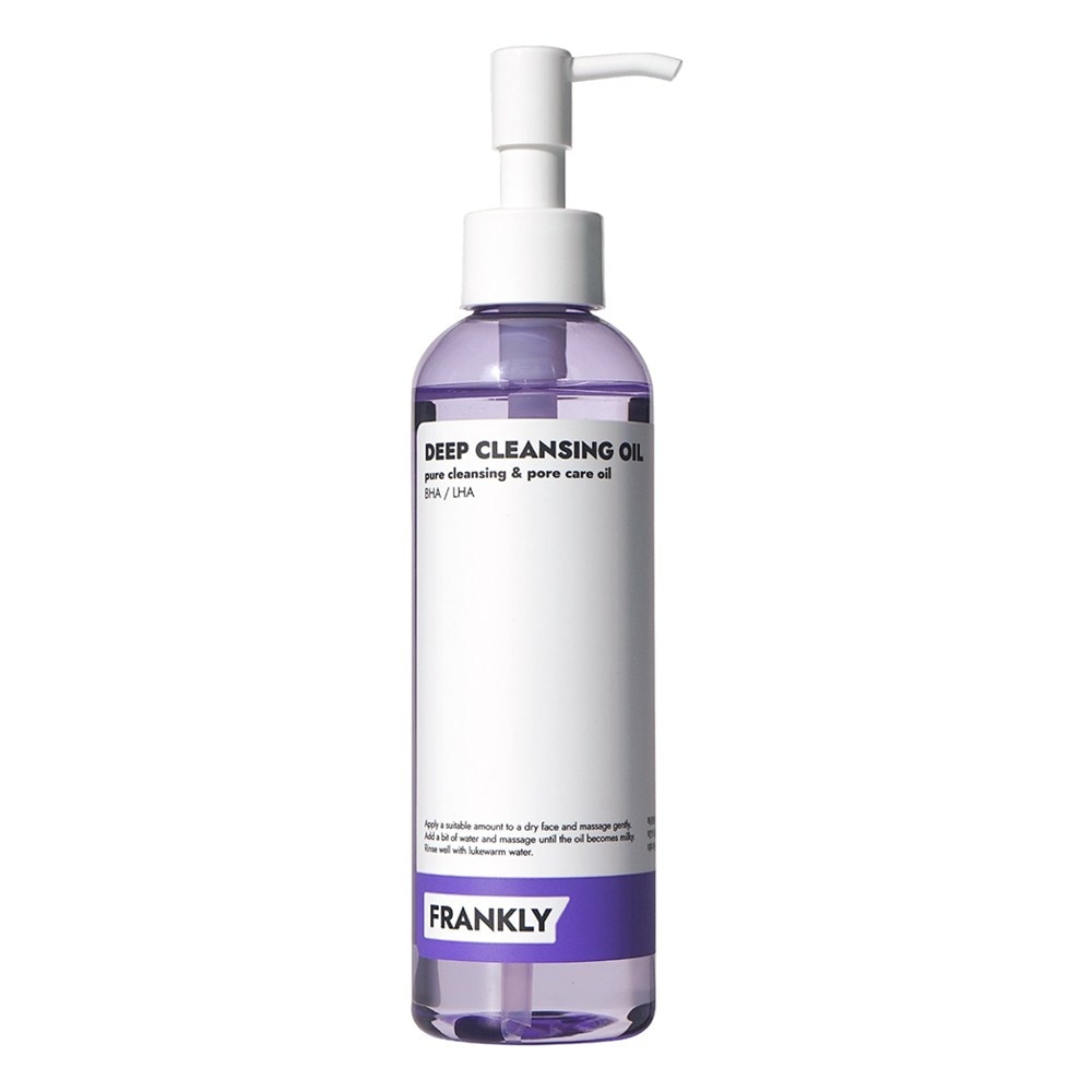 frankly【売上No.1/毛穴＆弾力】ー低刺激洗浄力ディップクレンジングオイルBHA LHAブラックヘッドホワイトヘッド200ml1個 9,000円