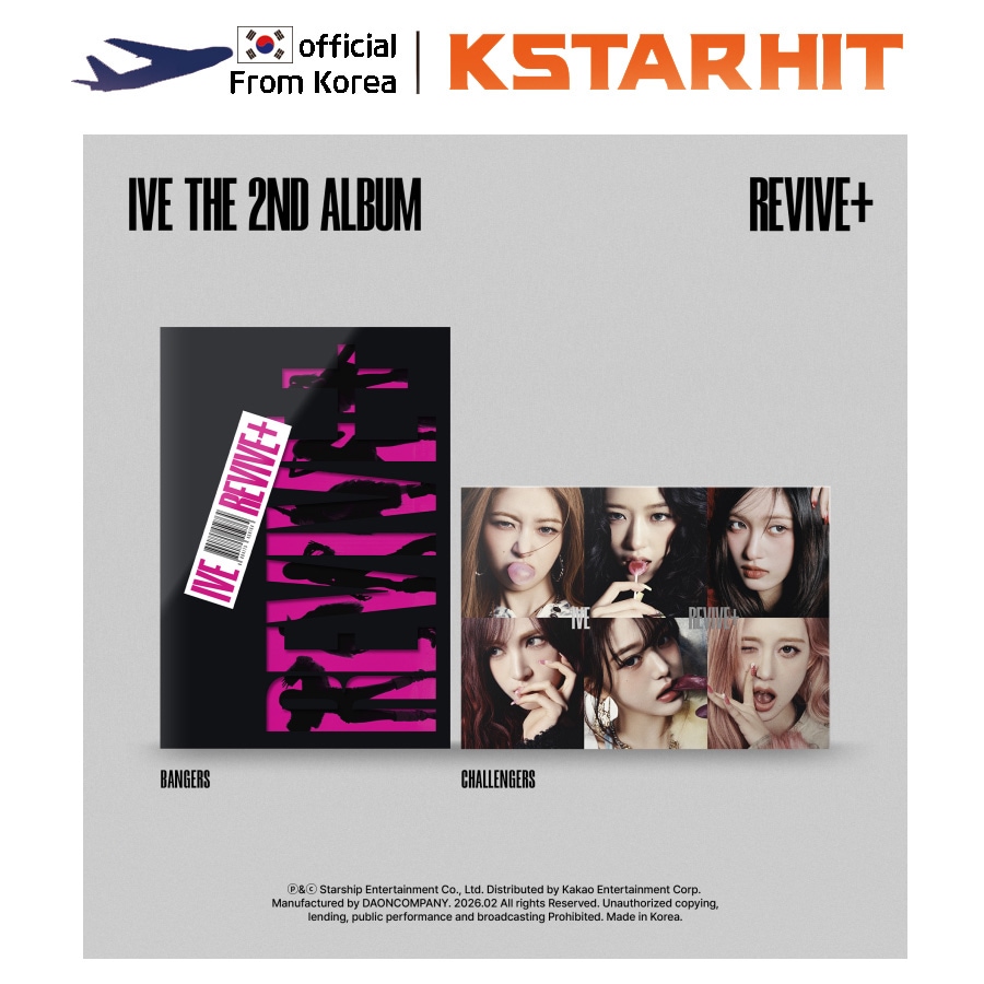 【特典選択】 [3種セット] (Standard Ver.) IVE - REVIVE+ (The 2nd Album)