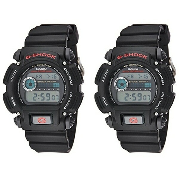 カシオ Gショック ペアウォッチ シェア デジタル 海外モデル 防水 黒 ブラック DW-9052-1VDW-9052-1V 誕生日プレゼント ポイント消化