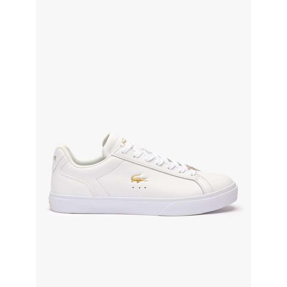 ラコステ女性用レロンドプロゴールドクロックスニーカー RZ4037W54G 216 Q2NRZ4037W54G216