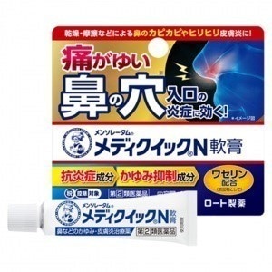 他サイト： [第(2)類医薬品][セ税][ポスト投函][ロート製薬]メンソレータム メディクイックN軟膏 6gの商品画像