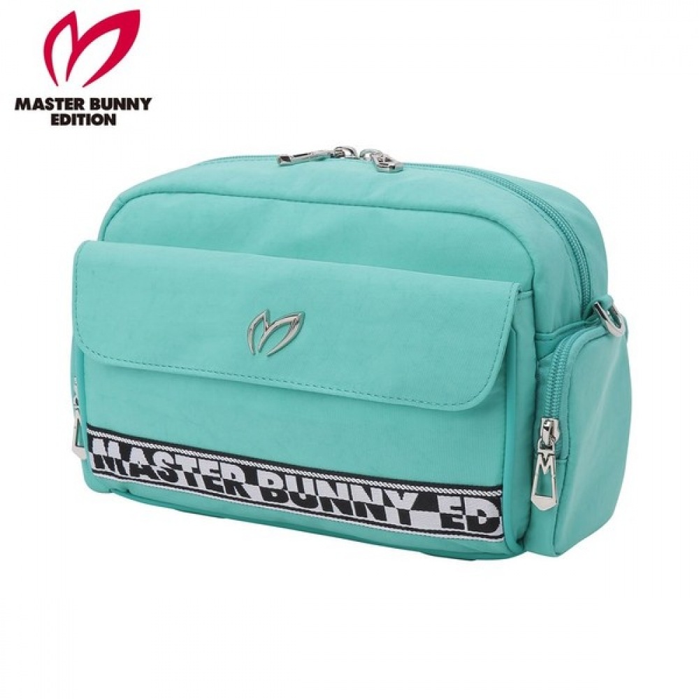 (Master Bunny) レディース配色ロゴフラップミニバッグ